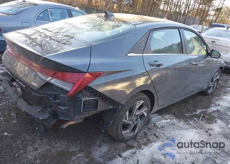 2025 Hyundai Elantra Hybrid Limited z USA, uszkodzony, nr VIN KMHLN4DJ2SU169050